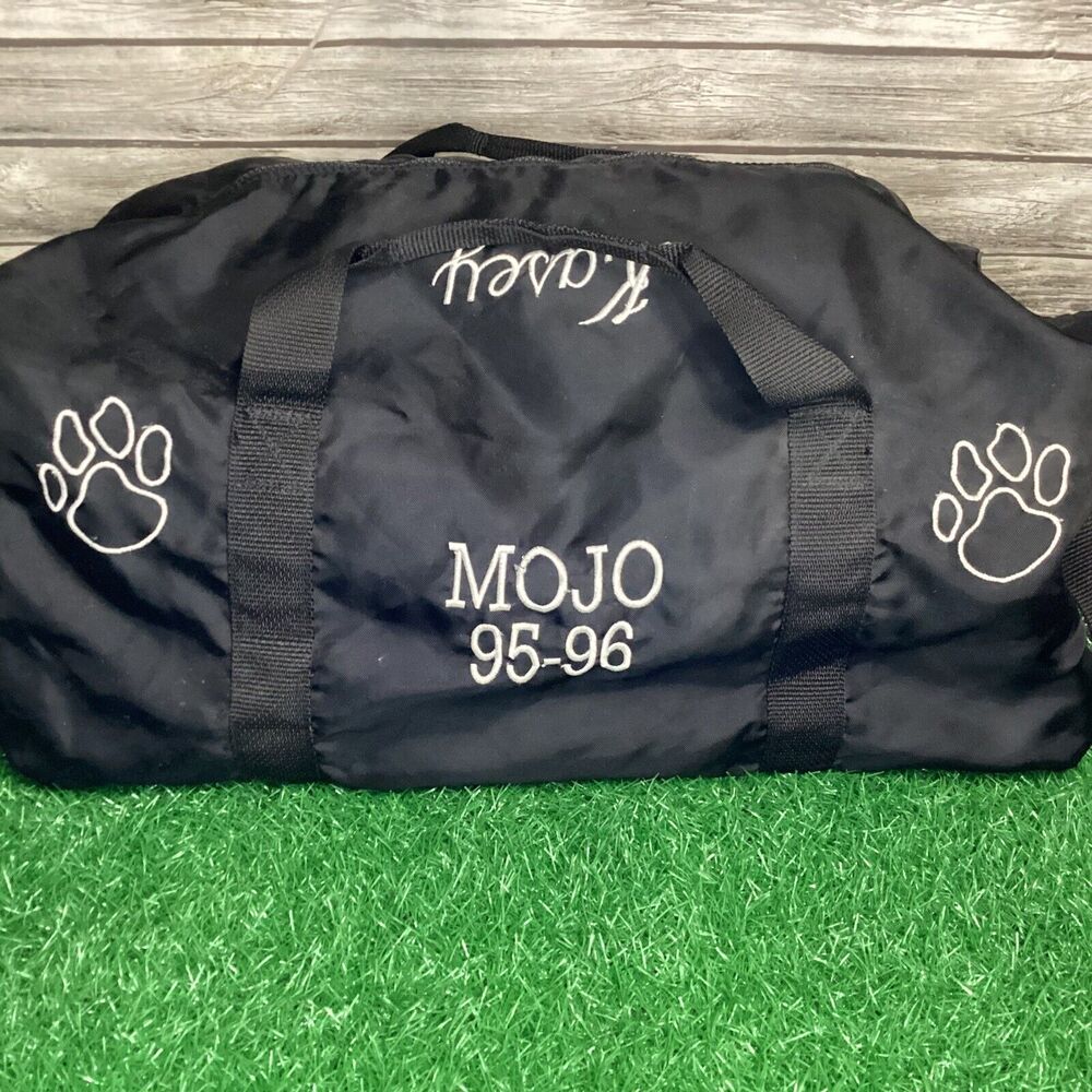 Vintage MOJO Permian Panthers Duffle Bag Cheerleader High School Football 90s